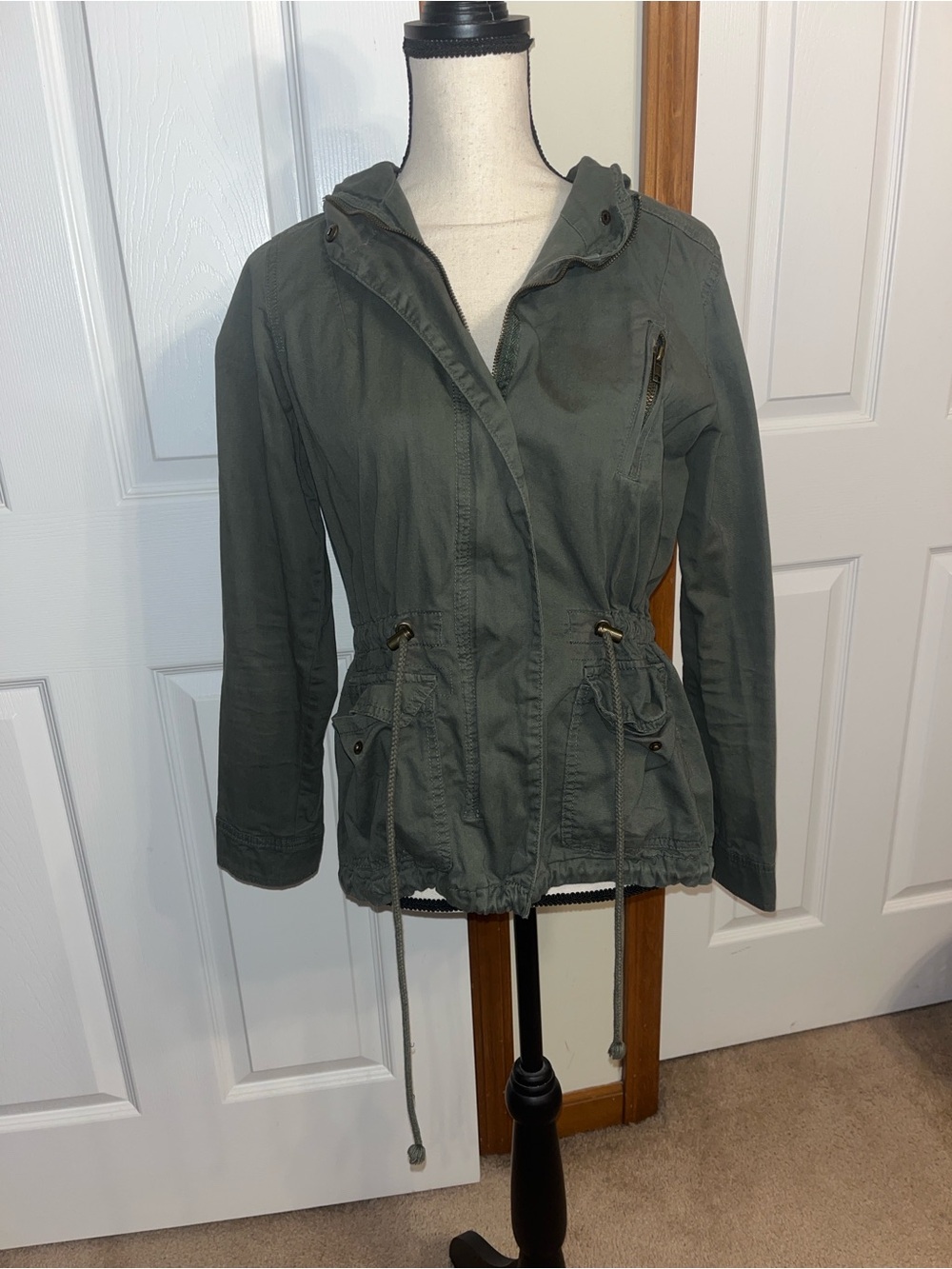 Love Culture Green Zip-Up Jacket